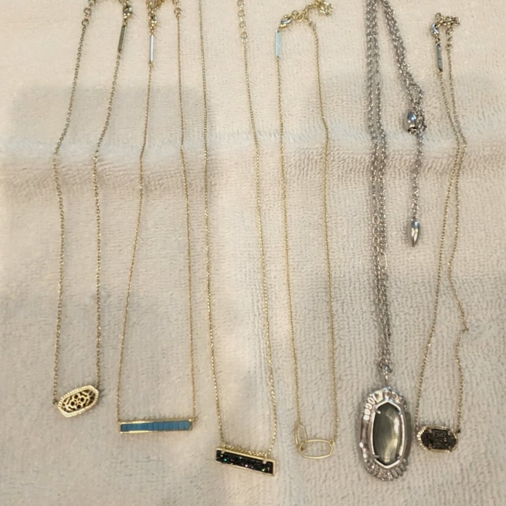 Nice Kendra Scott lot. SIX Necklaces. SOLD AS A LOT ONLY